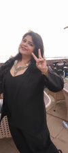 Black Jumpsuit with Jacket