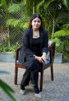Black Jumpsuit with Jacket