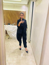 Black Jumpsuit with Jacket - view 23