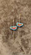 Blue Bird Ear Cuff - view 3