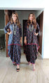 Blue Diamond Dhoti Skirt Dress