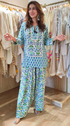 Blue Green Farshi Set