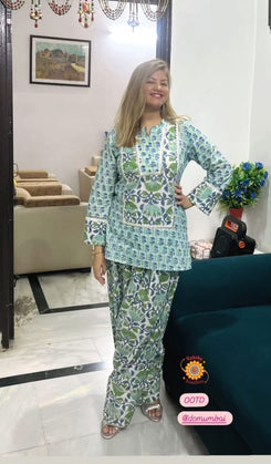 Blue Green Farshi Set - view 12