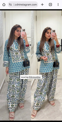Blue Green Farshi Set - view 2