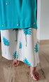 Blue Kurta Pallazo Set