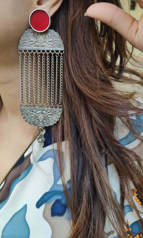 Blue Zipper Coord Set