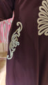 Brown A-line Embroidered Jumpsuit - view 6