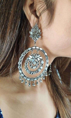 Chandbali DC Statement Earrings