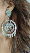 Chandbali DC Statement Earrings