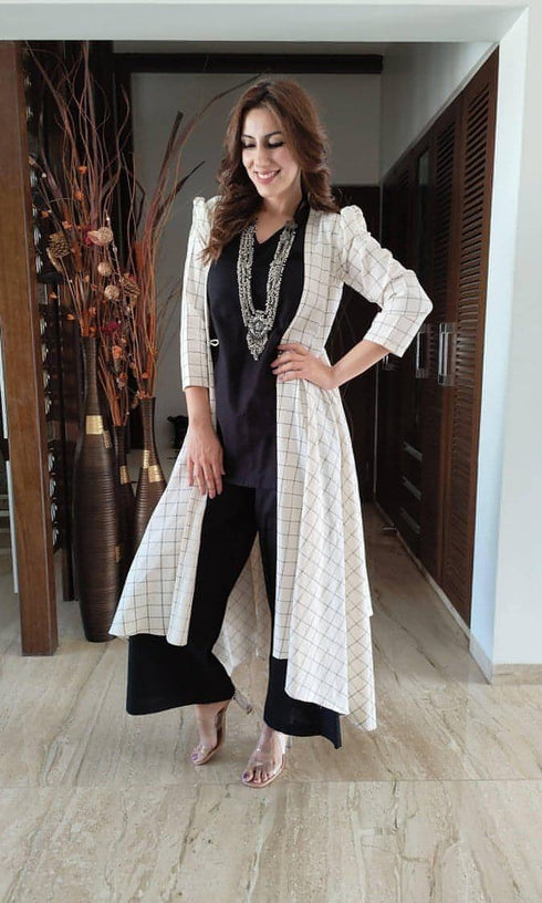 Checks Three Piece Set