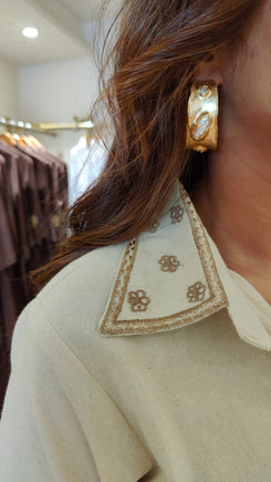 Chunky Hoop Earrings - view 13