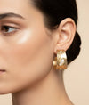Chunky Hoop Earrings - view 3