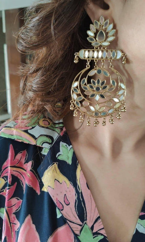 Dark Navy Blue Kaftan Coord Set