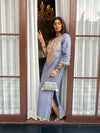 Denim Gold Kaftan Dress - view 26