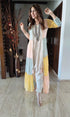 Dhoti Jumpsuit With Yellow Pastel Jacket