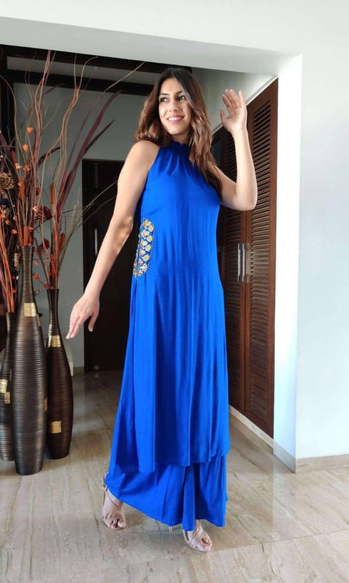 Electric Blue Coord Set