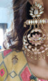 Gold Chandbali Earrings - Gold Chand bali