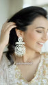 Gold Chandbali Earrings - FREE GIFT