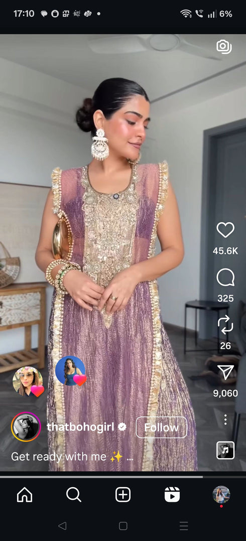 Gold Chandbali Earrings - view 8