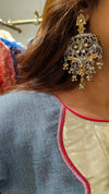 Gold Leather Yoke Farshi Set - view 5