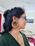 Golden Daisy Stud Earrings
