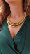 Golden Sunlit Choker Necklace