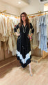 Black Leather Patchwork Dress - view 2