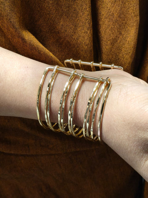 Majestic Hammered Kada - view 2