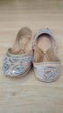 Metallic Gota Mukaish Work Pure Leather Juttis - view 5