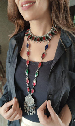Morni Glasswork Necklace