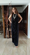 Multiple Ways Drape Sari - Sleeve Fabric Attached