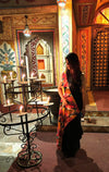 Multiple Ways Drape Sari - Sleeve Fabric Attached - view 7