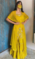 Mustard Sharara Set