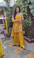 Mustard Sharara Set