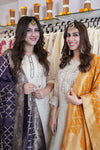 Mustard Yellow Banarasi Suit Set