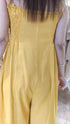 Mustard Yellow Jumpsuit with Bomber Jacket - view 5