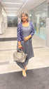 Navy Blue Jumpsuit Set - view 19