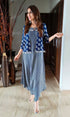 Navy Blue Jumpsuit Set