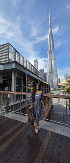 Navy Blue Jumpsuit Set - view 20
