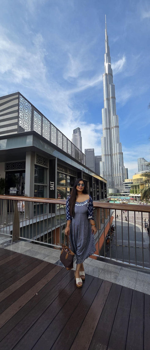 Navy Blue Jumpsuit Set - view 20