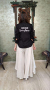 Off White Dhoti Drape Pant Set - view 3
