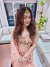 Onion Pink Lehenga Set
