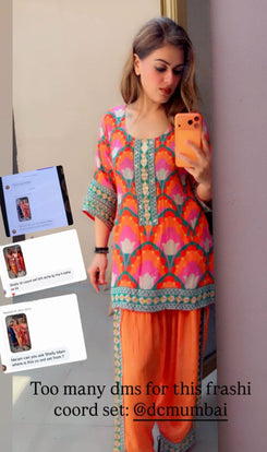 Orange Farshi Set - view 3