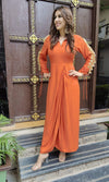 Orange Stallion Gown