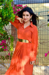 Orange Stallion Gown