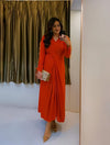 Orange Stallion Gown