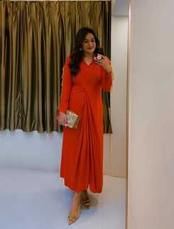 Orange Stallion Gown