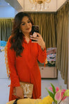 Orange Stallion Gown