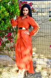 Orange Stallion Gown