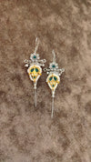 Oxidised Green Statement Ear Cuff - view 3